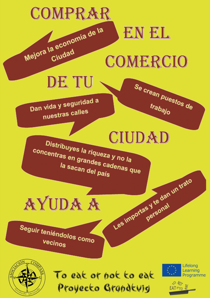 poster difusion to eat or not to eat Marzo