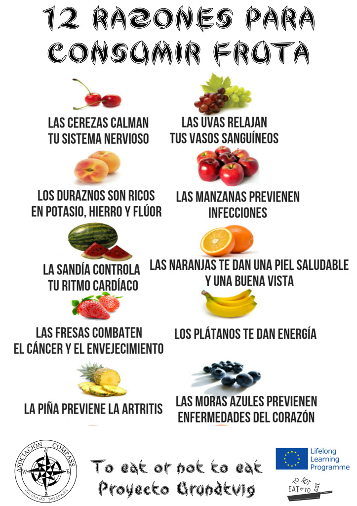 poster difusion to eat or not to eat Junio